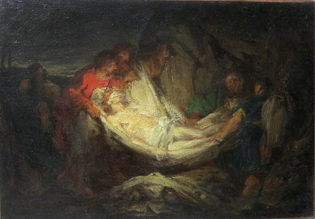 Studio per Cristo al sepolcro